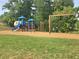 Community playground with slide, swings, and play structure set on green lawn at 2264 Shetley Creek Dr, Norcross, GA 30071