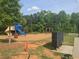 Playground with swings and slide surrounded by mulch and green space at 2264 Shetley Creek Dr, Norcross, GA 30071