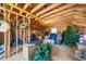 Unfinished attic space with exposed beams offering potential for storage or expansion at 6715 Pond Rd, Cumming, GA 30040