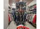 Spacious walk-in closet with shelving and hanging space for organized storage at 2030 Spring End Ct, Lawrenceville, GA 30044