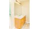 Bright bathroom vanity with great counter space at 68 Paradise Pointe, Douglasville, GA 30134