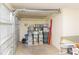 Garage featuring storage containers, shelving and space for parking at 68 Paradise Pointe, Douglasville, GA 30134