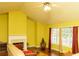 Living room with vaulted ceiling, fireplace, and natural light at 68 Paradise Pointe, Douglasville, GA 30134