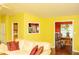 View of the living room and dining room showing the open floor plan at 68 Paradise Pointe, Douglasville, GA 30134