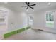 Bright bedroom with natural light and backyard views at 3205 Bold Springs Rd, Dacula, GA 30019