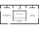 Floor plan showing the layout of the primary bedroom, bedroom and bath at 346 Carpenter Dr # 77, Sandy Springs, GA 30328