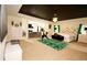Spacious main bedroom with a sitting area, fireplace, and carpet flooring at 812 Graeme Dr, Mcdonough, GA 30252