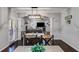 Open dining area adjacent to the living room and kitchen, creating a welcoming atmosphere for meals and gatherings at 127 Grayson Myers Dr, Villa Rica, GA 30180