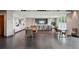 Spacious common area with a kitchen island and seating for entertaining guests and residents at 361 17Th Nw St # 2315, Atlanta, GA 30363