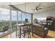 Inviting living space with floor-to-ceiling windows showcasing city views and modern stylish hardwood floors at 361 17Th Nw St # 2315, Atlanta, GA 30363