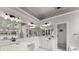 Bright bathroom featuring a double sink vanity and a large mirror at 4680 Brighton Lake Dr, Cumming, GA 30040