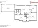 Basement blueprint featuring bonus room, den, office, guest room, bath and dimensions at 2352 Benson Rdg, Lithonia, GA 30058
