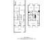 Detailed floorplan showcasing the layout of the two-story home, including room dimensions and layout at 68 Willow Ne Gln, Atlanta, GA 30342