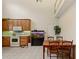 Eat-in kitchen featuring oak cabinets and a dining table at 2203 Arbor Hill Rd, Canton, GA 30115
