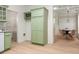 The pantry has space for storing wines and other items at 245 Scotch Pine Ct, Alpharetta, GA 30022