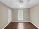 Comfortable bedroom with hardwood floors, neutral paint and a window with natural light at 3146 Leyland Ct, Decatur, GA 30034