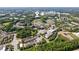 Fantastic aerial view showcasing the neighborhood's location near Ameris Bank Amphitheater at 1914 Forte Ln, Alpharetta, GA 30009