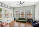 Play room featuring several windows, hardwood floors, and room to play at 2713 Stillwater Lake Ln, Marietta, GA 30066