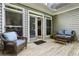 Outdoor deck with seating area and access to the home, perfect for relaxing outdoors at 4404 Old Georgetown Trl, Atlanta, GA 30338