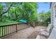 Spacious back deck provides a comfortable outdoor living space with backyard views at 677 Holmes Nw St, Atlanta, GA 30318