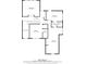 Second floor plan shows bedroom, sitting room, and bathroom layout at 390 Scott Farm Dr, Powder Springs, GA 30127