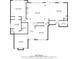 Detailed floor plan showcasing layout of the home including bedrooms, kitchen, and living spaces at 390 Scott Farm Dr, Powder Springs, GA 30127