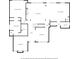 Detailed floor plan showcasing the layout of the home's rooms and dimensions at 390 Scott Farm Dr, Powder Springs, GA 30127