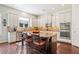 Open kitchen with a large island, stainless steel appliances, and plenty of cabinet storage at 390 Scott Farm Dr, Powder Springs, GA 30127