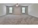 Large bonus room featuring neutral paint and carpet at 4050 Sierra Vista Cir, Cumming, GA 30040