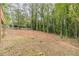 Scenic view of the property's backyard featuring lush greenery and a gently sloping landscape at 4367 Cedar Wood Sw Dr, Lilburn, GA 30047