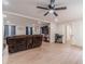 Open-concept living room with seamless flow to other living spaces at 4367 Cedar Wood Sw Dr, Lilburn, GA 30047
