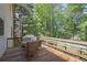 Wooden deck with outdoor furniture perfect for entertaining at 946 Cornwall Sw Ct, Marietta, GA 30064