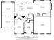 First floorplan with living, dining, and sitting rooms, plus kitchen, breakfast nook, bedroom, bath, and garage; total 3664 sq ft at 946 Cornwall Sw Ct, Marietta, GA 30064