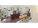 Cozy office space with hardwood floors and natural light at 946 Cornwall Sw Ct, Marietta, GA 30064