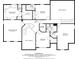 Second floorplan featuring Primary bedroom, and bath, additional bedrooms and baths, and laundry; total 3664 sq ft at 946 Cornwall Sw Ct, Marietta, GA 30064