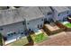 Fenced townhome backyard with a patio, providing a private outdoor area for relaxing or entertaining at 3123 Cross Creek Dr, Cumming, GA 30040