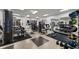 Bright fitness center with ample equipment including weights and machines for a comprehensive workout at 330 Broad Leaf Ct, Johns Creek, GA 30022
