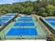 Well-maintained tennis courts surrounded by lush greenery, perfect for sports enthusiasts at 330 Broad Leaf Ct, Johns Creek, GA 30022
