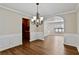 Elegant dining room featuring hardwood floors and neutral color palette at 2821 Amhurst Nw Way, Kennesaw, GA 30144