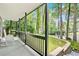 Inviting covered front porch with black railings and columns, perfect for relaxing outdoors at 4330 Volnay Ne Ct, Marietta, GA 30066