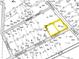A map showing the lot dimensions for potential development or construction on a desirable street at 2637 Johnson St, Lithonia, GA 30058