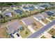 Birds-eye view of a residential area featuring stylish homes and green spaces at 3715 Bridges Ct, Cumming, GA 30040