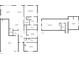Combined first and second floor plans illustrating the complete layout of the home at 3715 Bridges Ct, Cumming, GA 30040