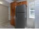 Spacious kitchen with stainless steel fridge and abundant cabinet space at 6296 Longino Drive, Union City, GA 30291