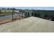 Spacious rooftop patio with metal railing and city views at 919 Hughley Circle # 72, Atlanta, GA 30316