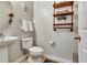 Cozy half-bathroom with pedestal sink at 2951 Edgewater St, South Fulton, GA 30331