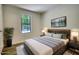 Comfortable bedroom with a well-appointed bed, stylish decor, and ample natural light at 3959 Wood Path Dr, Stone Mountain, GA 30083