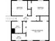 Upstairs floorplan showing the primary bedroom (15'2'' x 12'9'') and two other bedrooms at 798 Brownlee Ln, Lawrenceville, GA 30044
