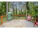 Relaxing patio area with lush green surroundings, complete with seating and space for outdoor enjoyment at 2425 Clifton Springs Rd, Decatur, GA 30034