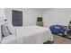 Well-lit bedroom with space-themed decor and comfortable sleeping arrangements at 3213 Blackley Old Rd, Douglasville, GA 30135